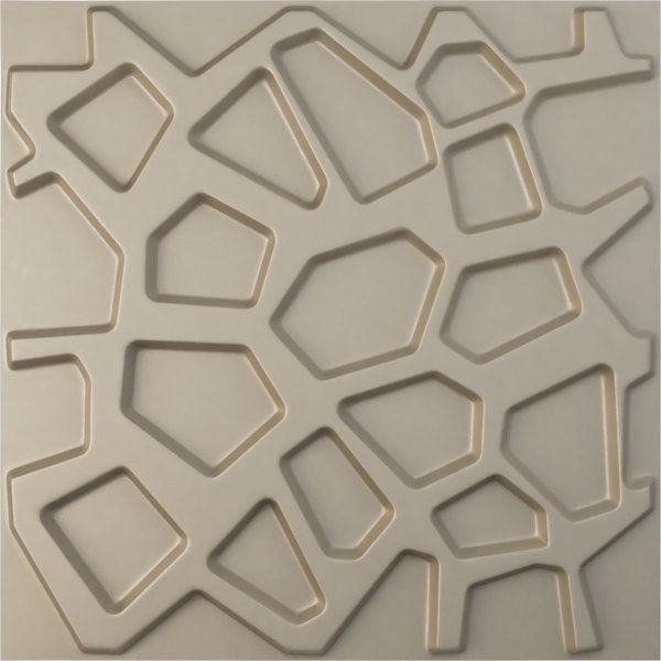 Ekena Millwork 19 5/8in. W x 19 5/8in. H Dublin EnduraWall Decorative 3D Wall Panel Covers 2.67 Sq. Ft. WP20X20DUCSV